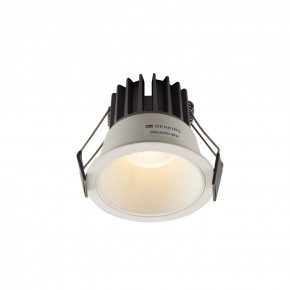 DK4400-WH Встраиваемый светильник, IP 20, 7 Вт, LED 3000, белый, алюминий в Новоуральске - novouralsk.mebel24.online | фото 1