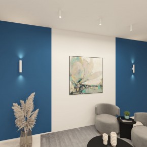 DK5022-WH Настенный светильник, IP20, до 15 Вт, LED, 2xGU10, белый, алюминий в Новоуральске - novouralsk.mebel24.online | фото 4