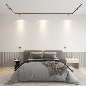DK5072-DN Бра SHINE WALL со светодиодом, D104*H68, IP20, 3000К, 3W, RA?90, темный никель, алюминий в Новоуральске - novouralsk.mebel24.online | фото 4
