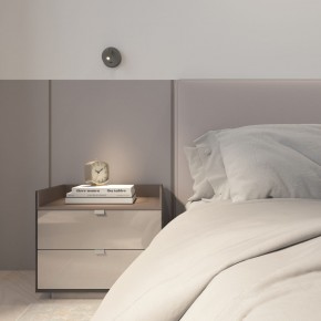 DK5072-DN Бра SHINE WALL со светодиодом, D104*H68, IP20, 3000К, 3W, RA?90, темный никель, алюминий в Новоуральске - novouralsk.mebel24.online | фото 9