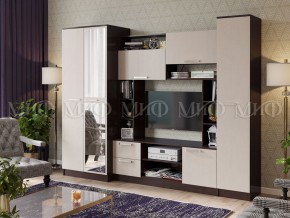 ФЛОРА Стенка (2700) ЛДСП (Дуб Беленый/Венге) в Новоуральске - novouralsk.mebel24.online | фото