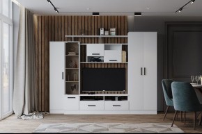Гостиная Оскар-5 Белый в Новоуральске - novouralsk.mebel24.online | фото