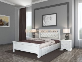 ГРАЦИЯ Кровать из массива 1600 с 2-мя ящиками  в Новоуральске - novouralsk.mebel24.online | фото