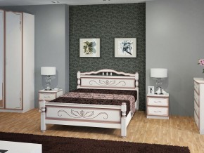 КАРИНА-5 Кровать из массива 900 (Дуб молочный) в Новоуральске - novouralsk.mebel24.online | фото