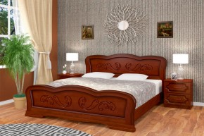 КАРИНА-8 Кровать из массива (Орех) в Новоуральске - novouralsk.mebel24.online | фото