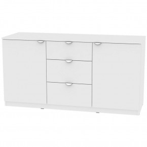 Комод K-70x135x45-1-TR (Белый) Калисто в Новоуральске - novouralsk.mebel24.online | фото