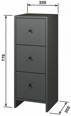 Комод Квадро в Новоуральске - novouralsk.mebel24.online | фото 4
