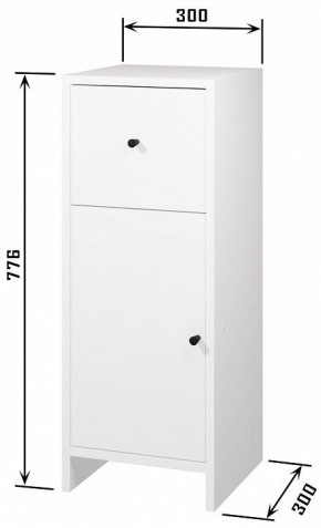 Комод Квадро в Новоуральске - novouralsk.mebel24.online | фото 3