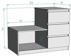 Комод Мальта K207 в Новоуральске - novouralsk.mebel24.online | фото 2