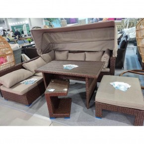 Комплект мебели с диваном AFM-320B-T320 Brown в Новоуральске - novouralsk.mebel24.online | фото 4