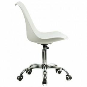 Кресло стул BRABIX "Eames MG-310 CH", хром, пластик белый, экокожа белая, 532923 в Новоуральске - novouralsk.mebel24.online | фото 3