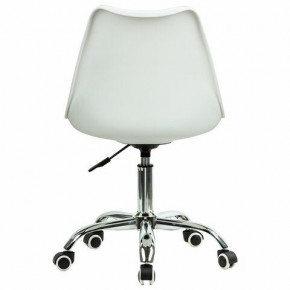 Кресло стул BRABIX "Eames MG-310 CH", хром, пластик белый, ткань серая, 532924 в Новоуральске - novouralsk.mebel24.online | фото 4