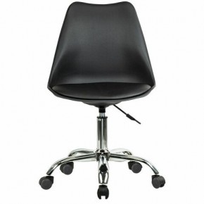 Кресло стул BRABIX "Eames MG-310 CH", хром, пластик черный, экокожа черная, 532925 в Новоуральске - novouralsk.mebel24.online | фото 1