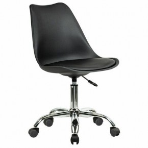 Кресло стул BRABIX "Eames MG-310 CH", хром, пластик черный, экокожа черная, 532925 в Новоуральске - novouralsk.mebel24.online | фото 2