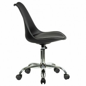 Кресло стул BRABIX "Eames MG-310 CH", хром, пластик черный, экокожа черная, 532925 в Новоуральске - novouralsk.mebel24.online | фото 3