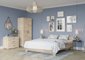 Кровать 1,6 VICTOR + основание (Сонома) в Новоуральске - novouralsk.mebel24.online | фото 4