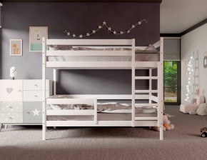 Кровать двухъярусная без крыши 80*160 Белый в Новоуральске - novouralsk.mebel24.online | фото 2