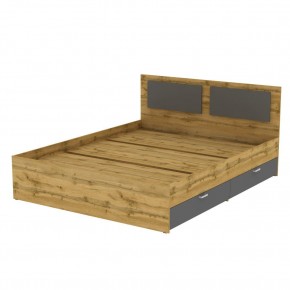 Кровать Ольга L45 (1200) 2 ящика (ДВ-Графит) в Новоуральске - novouralsk.mebel24.online | фото