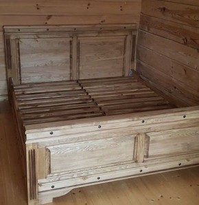 Кровать "Викинг 01" 1400 массив в Новоуральске - novouralsk.mebel24.online | фото 2