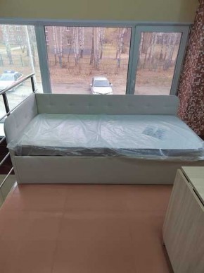 Кровать Зарина угловая Newtone light beige угол правый в Новоуральске - novouralsk.mebel24.online | фото 3