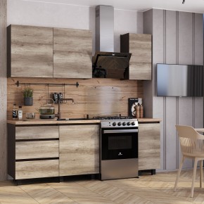 Кухня Энигма 1.6 м (венге/дуб каньон) в Новоуральске - novouralsk.mebel24.online | фото