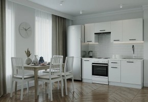 Кухонный гарнитур Белый Глянец 2000 (Стол. 26мм) в Новоуральске - novouralsk.mebel24.online | фото 1
