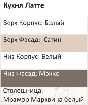 Кухонный гарнитур Латте 1200 (Стол. 26мм) в Новоуральске - novouralsk.mebel24.online | фото 3