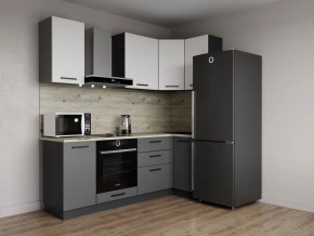 Кухонный гарнитур Меренга 2200*1000 (Стол. 26мм) в Новоуральске - novouralsk.mebel24.online | фото 1