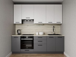 Кухонный гарнитур Меренга 2400 h950 (Стол. 26мм) в Новоуральске - novouralsk.mebel24.online | фото 1