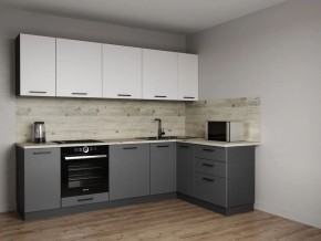 Кухонный гарнитур Меренга 2600*1600 (Стол. 38мм) в Новоуральске - novouralsk.mebel24.online | фото 1