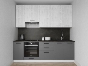 Кухонный гарнитур Санторини 2400 h950 (Стол. 38мм) в Новоуральске - novouralsk.mebel24.online | фото 1