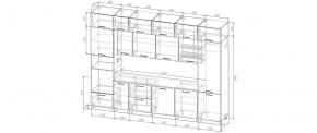 Кухонный гарнитур Санторини 3400 (Стол. 26мм) в Новоуральске - novouralsk.mebel24.online | фото 2