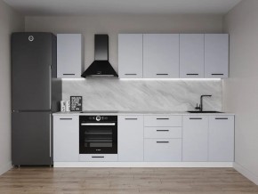Кухонный гарнитур Смоки 2800 (Стол. 38 мм) в Новоуральске - novouralsk.mebel24.online | фото 1