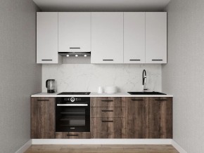 Кухонный гарнитур Старое Дерево 2400 h950 (Стол. 26мм) в Новоуральске - novouralsk.mebel24.online | фото 1