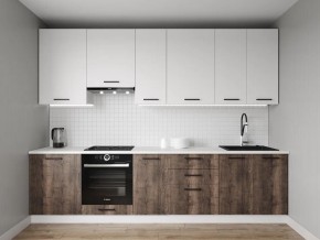 Кухонный гарнитур Старое Дерево 3000 h950 (Стол. 26мм) в Новоуральске - novouralsk.mebel24.online | фото