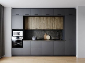 Кухонный гарнитур Умбра 3400 (Стол. 38мм) в Новоуральске - novouralsk.mebel24.online | фото 1