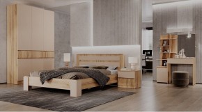 ЛЕНОРА Спальный гарнитур (модульный) кашемир в Новоуральске - novouralsk.mebel24.online | фото
