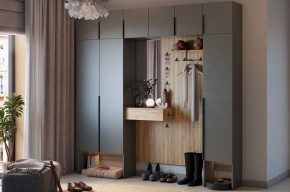 МЕБЕЛЬСОН К11 Прихожая (графит) в Новоуральске - novouralsk.mebel24.online | фото