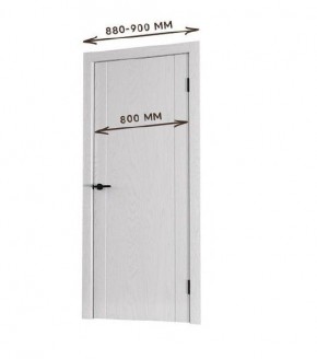 Межкомнатная дверь Bolivar Каньон браун (комплект) 800 в Новоуральске - novouralsk.mebel24.online | фото