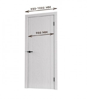 Межкомнатная дверь Bolivar Каньон браун (комплект) 900 в Новоуральске - novouralsk.mebel24.online | фото