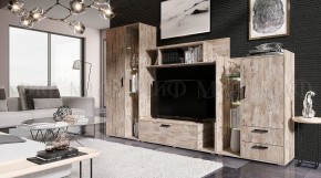 Модена Шкаф низкий (Дуб Юкон) в Новоуральске - novouralsk.mebel24.online | фото 3