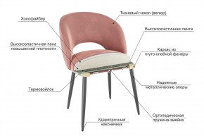 МОЛИ Набор стульев (2 шт) в Новоуральске - novouralsk.mebel24.online | фото 3