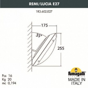 Накладной светильник Fumagalli Lucia 1R3.602.000.AYE27 в Новоуральске - novouralsk.mebel24.online | фото 2