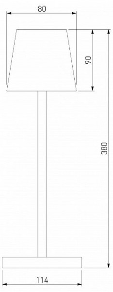 Настольная лампа декоративная Elektrostandard Mist a063928 в Новоуральске - novouralsk.mebel24.online | фото 3