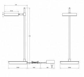 Настольная лампа декоративная Maytoni Fad MOD070TL-L8W3K в Новоуральске - novouralsk.mebel24.online | фото 3