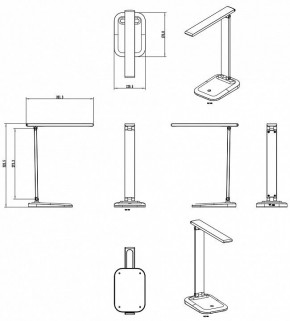 Настольная лампа офисная Arte Lamp London A5124LT-1BK в Новоуральске - novouralsk.mebel24.online | фото 2
