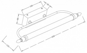 Подсветка для зеркала Maytoni Oculus MIR014WL-L12C3K в Новоуральске - novouralsk.mebel24.online | фото 3