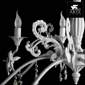 Подвесная люстра Arte Lamp Angelina A5349LM-8WH в Новоуральске - novouralsk.mebel24.online | фото 6