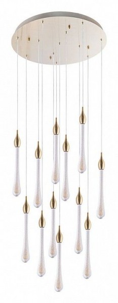 Подвесная люстра Arte Lamp Raindrop A1803LM-36PB в Новоуральске - novouralsk.mebel24.online | фото