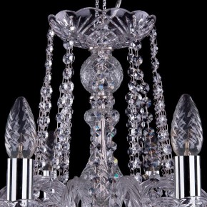 Подвесная люстра Bohemia Ivele Crystal 1402 1402/10/240/Ni/Leafs в Новоуральске - novouralsk.mebel24.online | фото 4